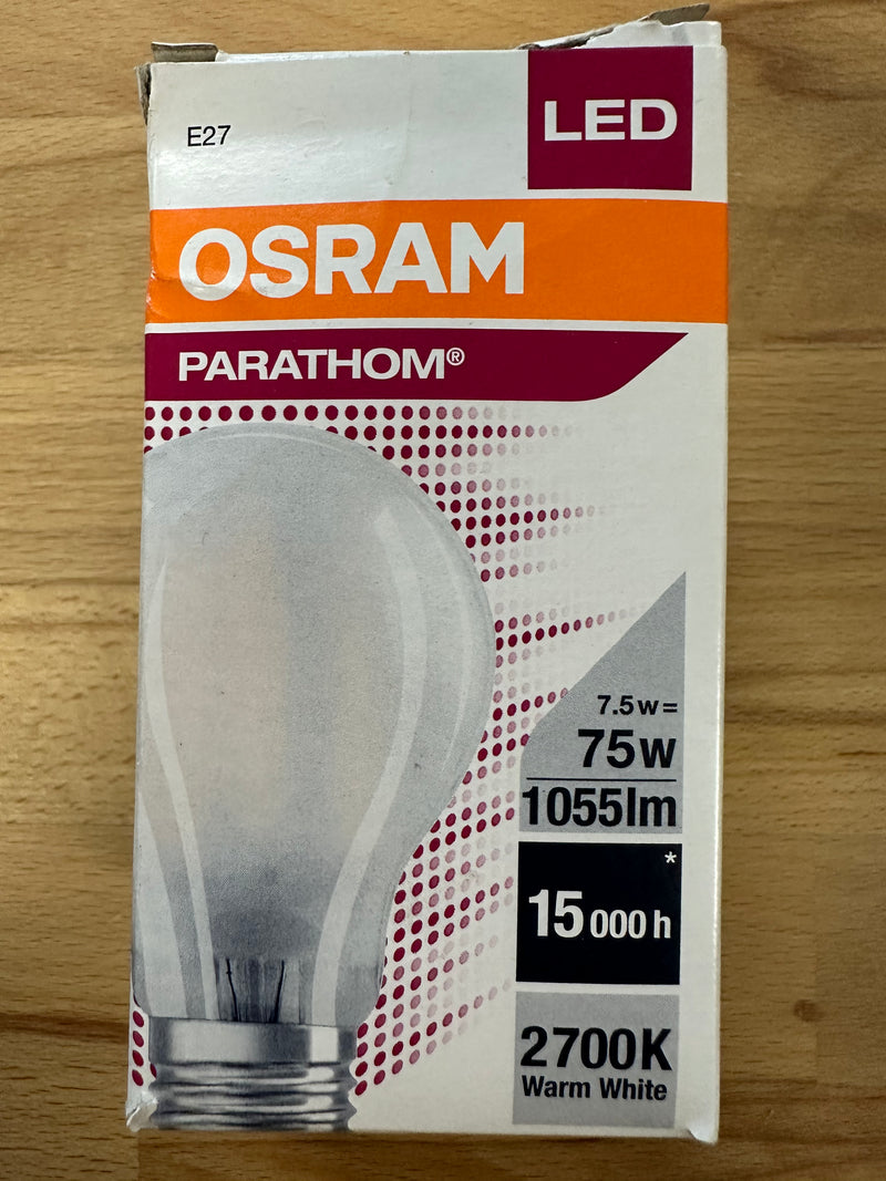 Osram Parathom Classic 2700K E27 LED Lamp 75W - LED Spares
