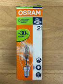 Osram Halogen Classic BW ES E14 SES Lamp 28W = 40W - LED Spares