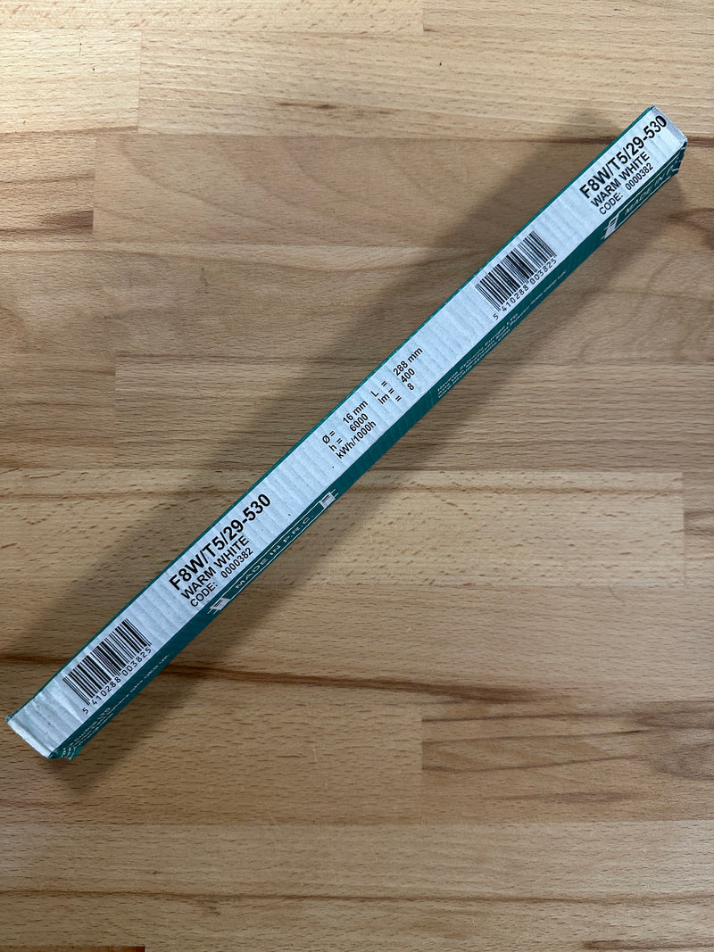 Sylvania 0000382 Luxline Standard Tube T5 8W 530 Warm White 29cm - LED Spares