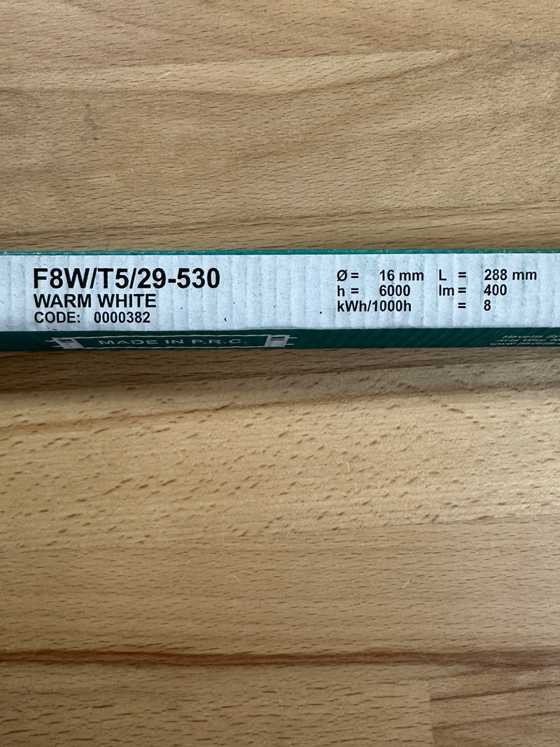 Sylvania 0000382 Luxline Standard Tube T5 8W 530 Warm White 29cm - LED Spares