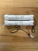 Liteplan 6/CD45/TS/AS 7.2V 4.5Ah Stick + Stick Battery c/w Leads and Plug - LED Spares