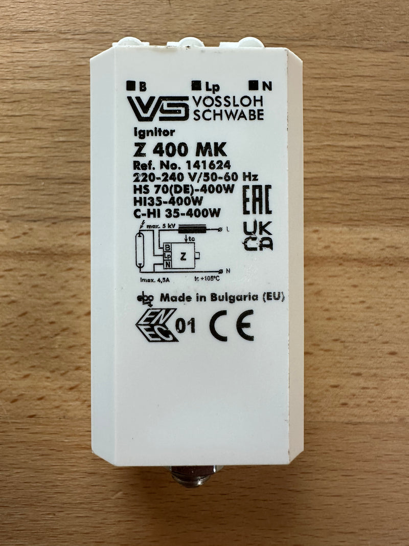 Vossloh Z400MK 140597 - 141624 Electronic Superimposed Ignitor - LED Spares
