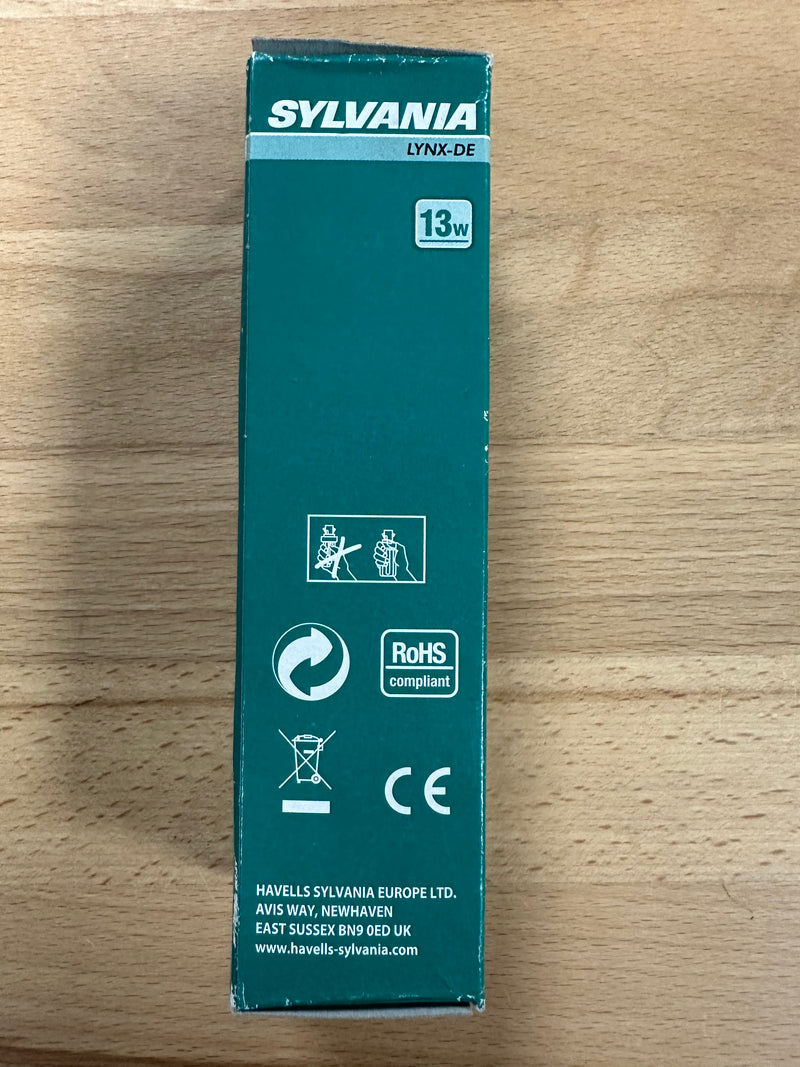 Sylvania 0025925 Lynx-DE Superia 13W/840 G24Q-1 SLV - LED Spares