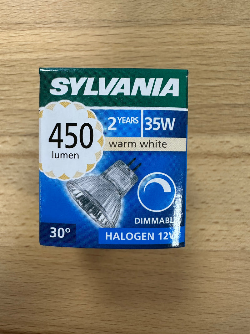 Sylvania 0022395 12V GU4 35W Halogen MR11 - LED Spares