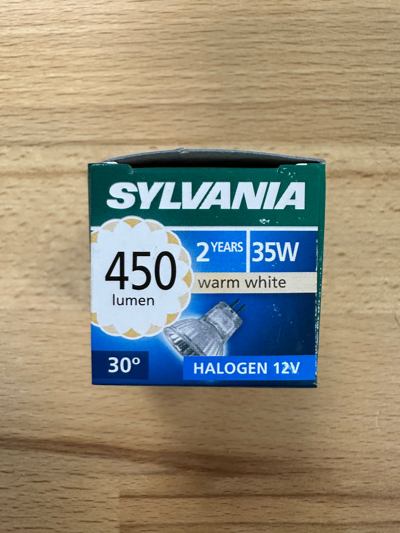Sylvania 0022395 12V GU4 35W Halogen MR11 - LED Spares