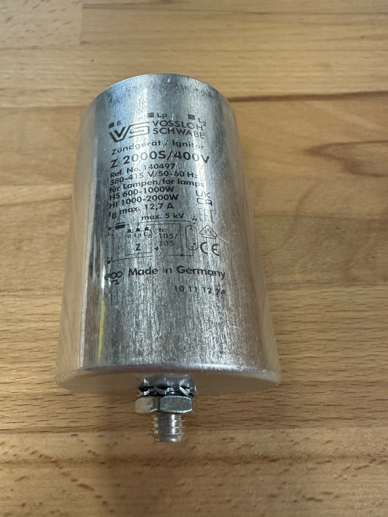 Vossloh Z 2000S/400V 600-2000W Ignitor - LED Spares