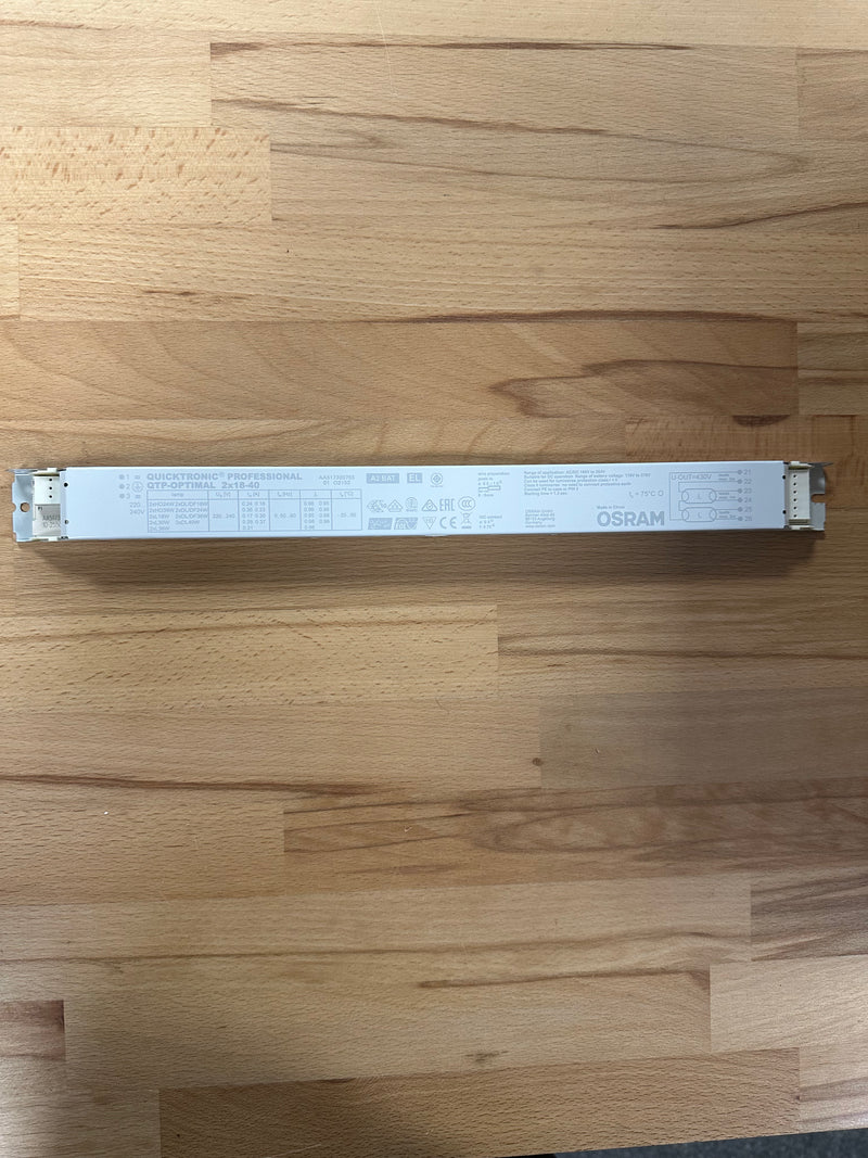 Osram QTP-OPTIMAL 2X18-40 Electronic Ballast - LED Spares