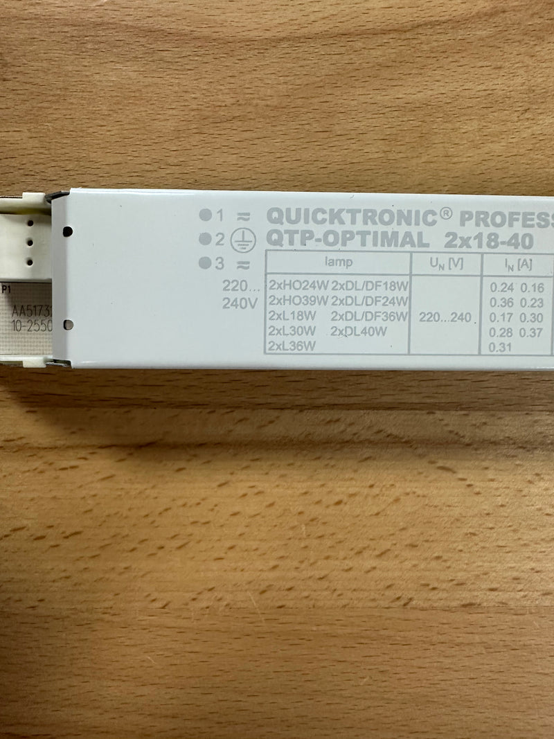Osram QTP-OPTIMAL 2X18-40 Electronic Ballast - LED Spares