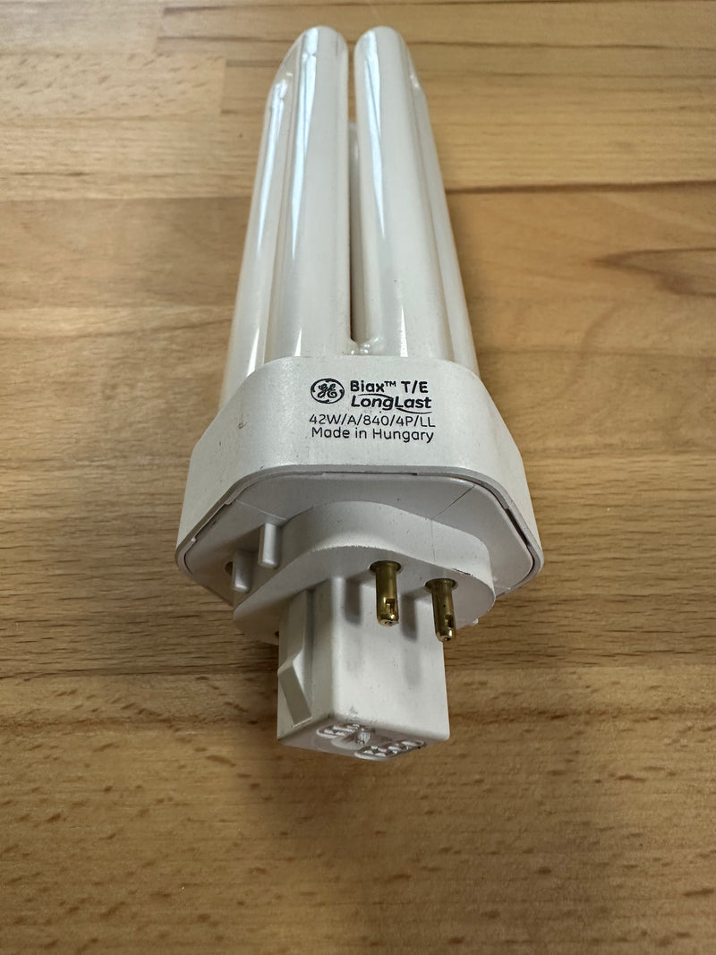GE Biax T/E 4 Pin Compact Fluorescent Lamp 42W Cool White - LED Spares