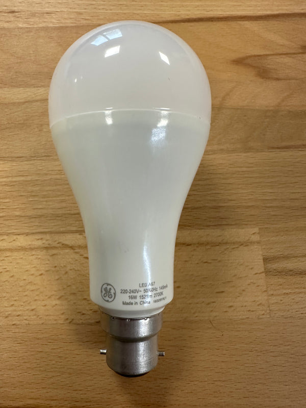 GE Start ECO Snowcone LED16W 827 B22 - LED Spares