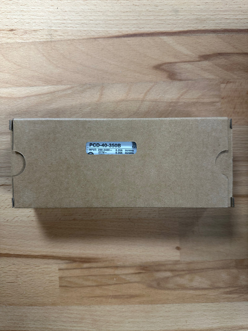 Mean Well PCD-40-350B 40W 350mA TRIAC Dimmable LED Driver - LED Spares