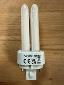 10W PL-C 4Pin 2700K Extra Warm White G24q-1 Cap Compact Fluorescent Lamp - LED Spares