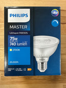 Philips MASTER LED Spot E27 PAR30S 9.5W 740lm 25D Warm White Dimmable - LED Spares