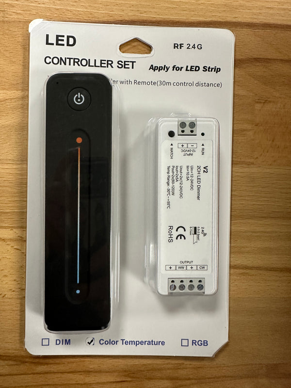 SKYDANCE V2 + R12 LED 12-24VDC CCT RF Wireless Receiver & Remote Control - LED Spares