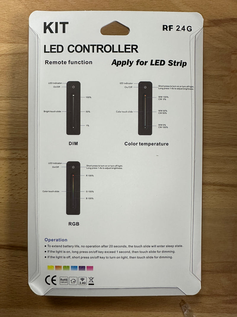 SKYDANCE V2 + R12 LED 12-24VDC CCT RF Wireless Receiver & Remote Control - LED Spares