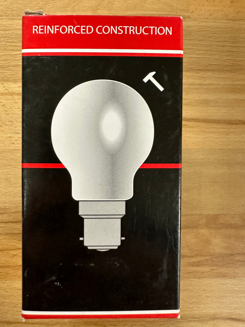 Schiefer 100W GLS BA22D 240V Frosted RC Lamp - LED Spares