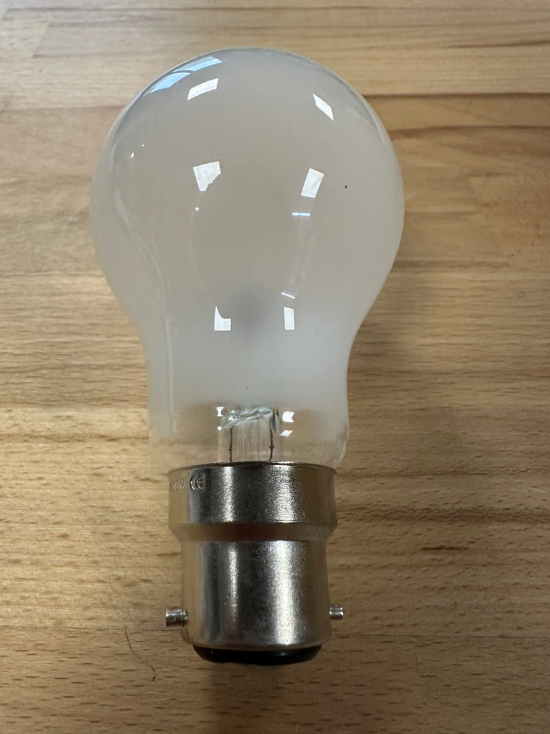 Schiefer 100W GLS BA22D 240V Frosted RC Lamp - LED Spares