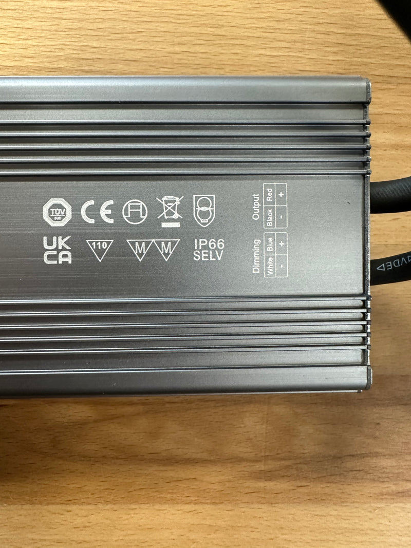 ELED-100-12V 100W 12V 8.3A 0/1-10V Dimmable IP66 LED Driver - LED Spares