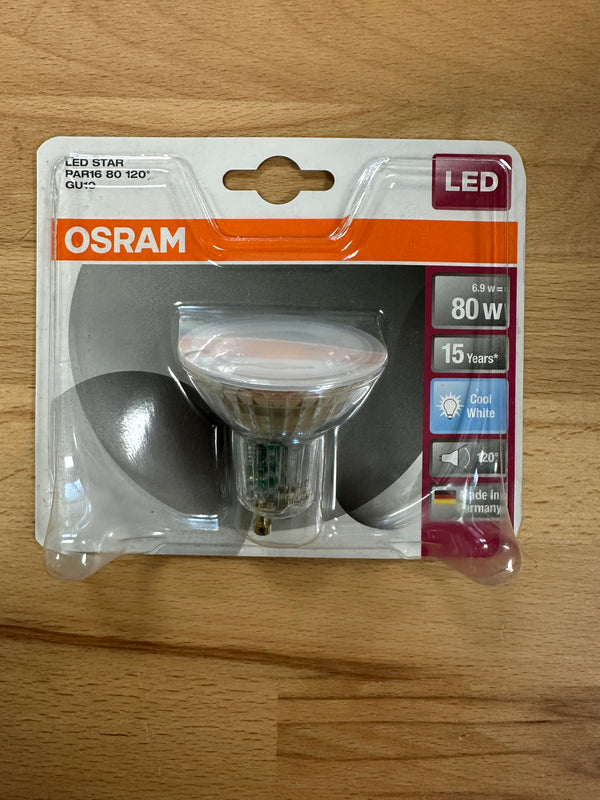 Osram LED Star PAR16 80 GU10 Cool White