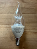 Philips MASTER LED Candle E14 Bent-tip Crown Clear 2.8W 250lm 822-827 Dim To Warm - LED Spares