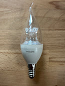 Philips MASTER LED Candle E14 Bent-tip Crown Clear 2.8W 250lm 822-827 Dim To Warm - LED Spares