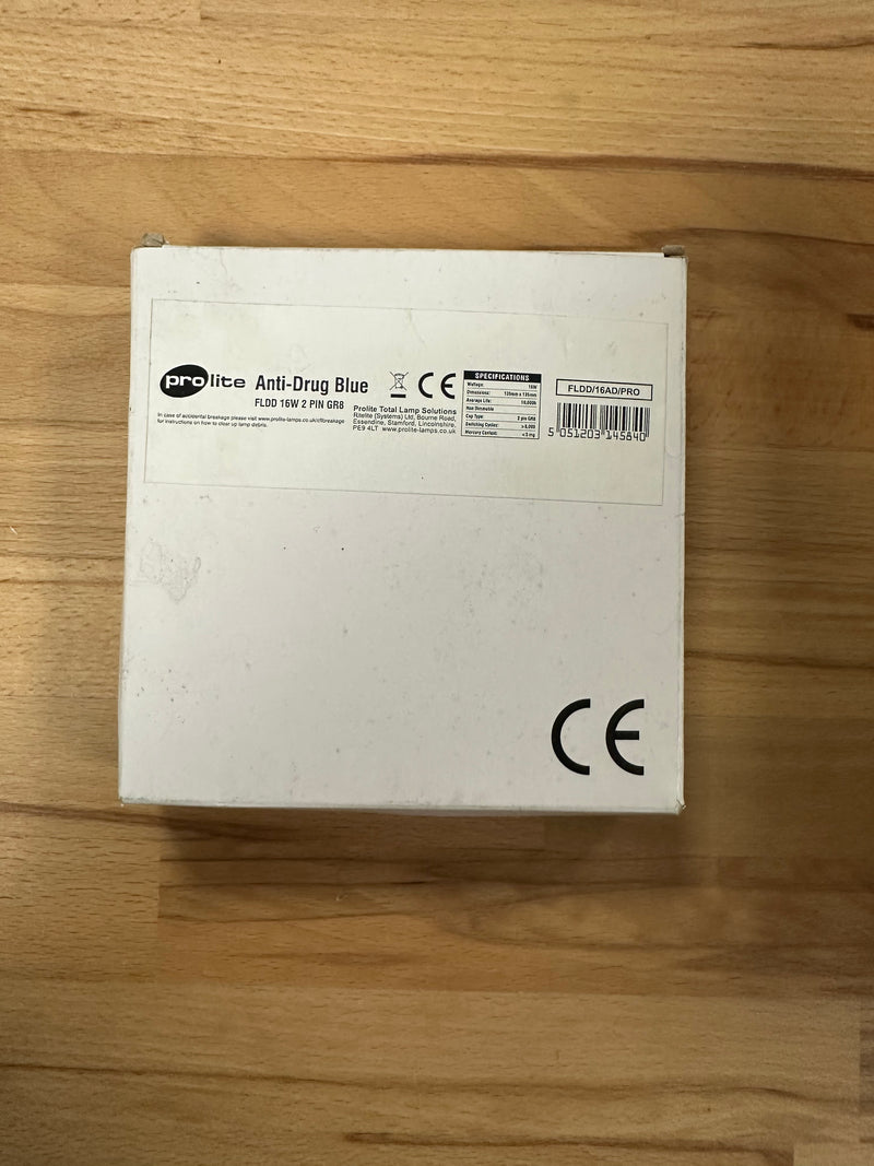 Prolite Anti-Drug Blue FLDD 16W 2 PIN GR8 - LED Spares