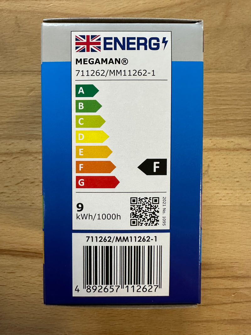 Megaman 8.5W GLS Classic Opal Dimming E27 6500K - 711262 - LED Spares