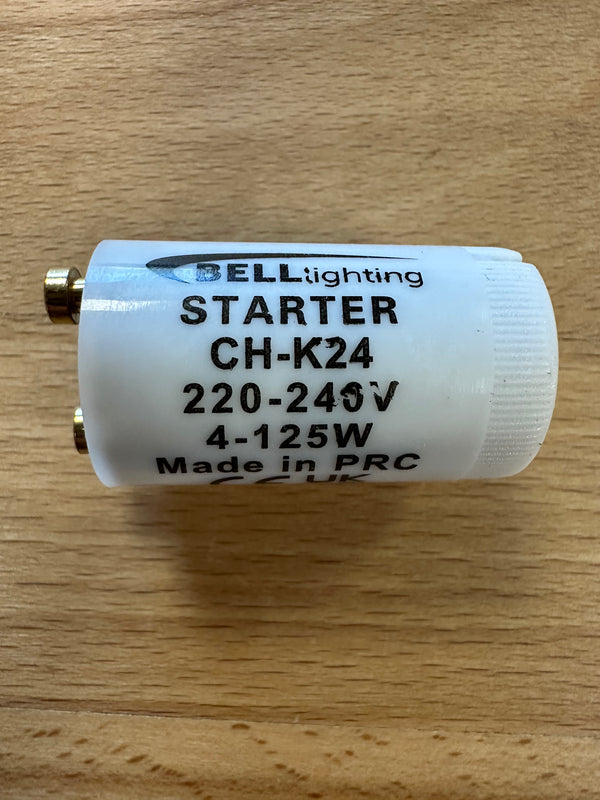 Bell Lighting 4-125W Electronic Fluorescent Starter Switch - Replaces Arlen EFA EFS600 - LED Spares