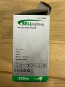 Bell LED 2.1W Dimmable 45mm Clear Round Ball - ES - 4000K - 60585 - LED Spares