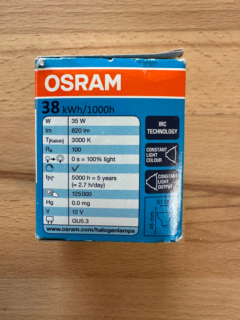 Osram 48865 DecoStar 51 Eco 35W 12V GU5.3 SP 10D - LED Spares
