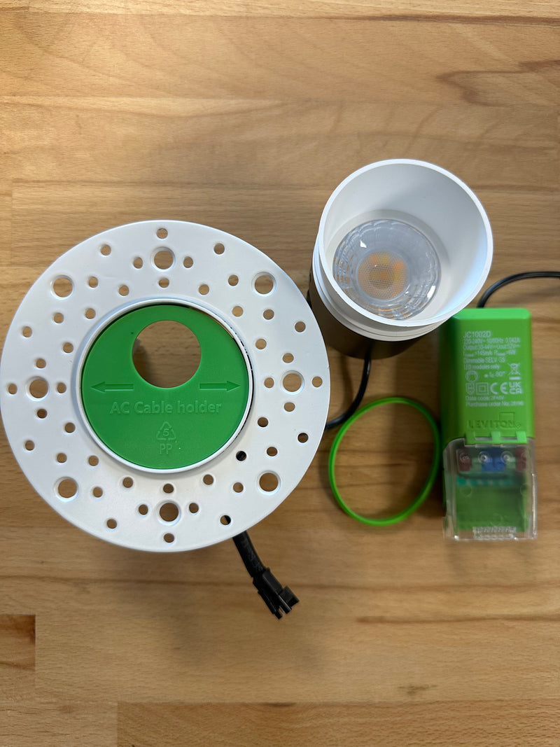 JCC JC1020WH V50 Pro Plaster-in Fire rated Downlight 5W IP65 3000/4000K - LED Spares