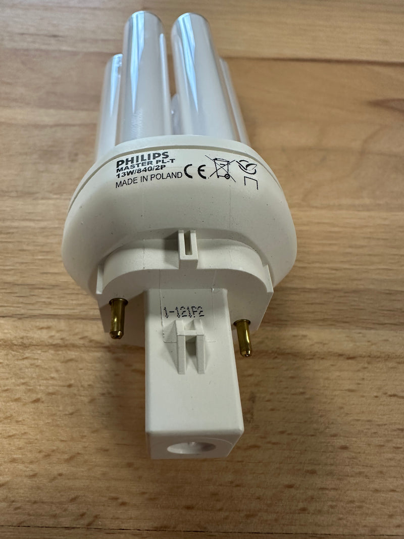 Philips Master PL-T 2P 13W 840 Cool White GX24d-1 - LED Spares