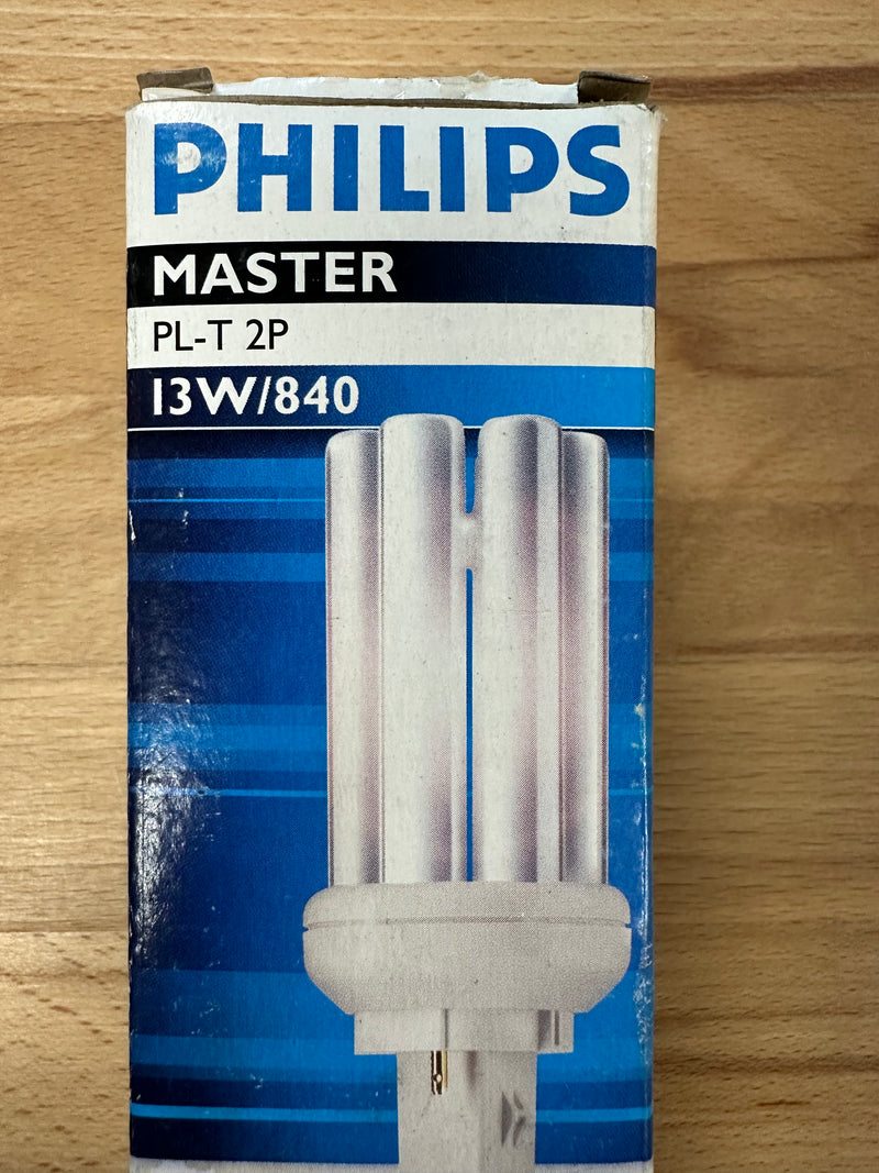 Philips Master PL-T 2P 13W 840 Cool White GX24d-1 - LED Spares