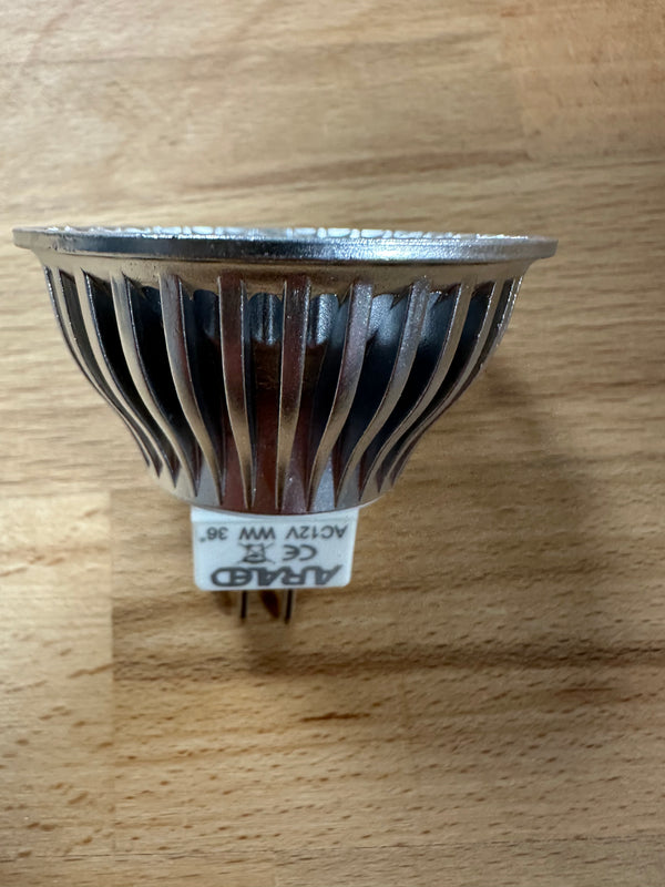 AURALED AL-MR16 PRO 2 PIN 5W 12v 2700K - LED Spares