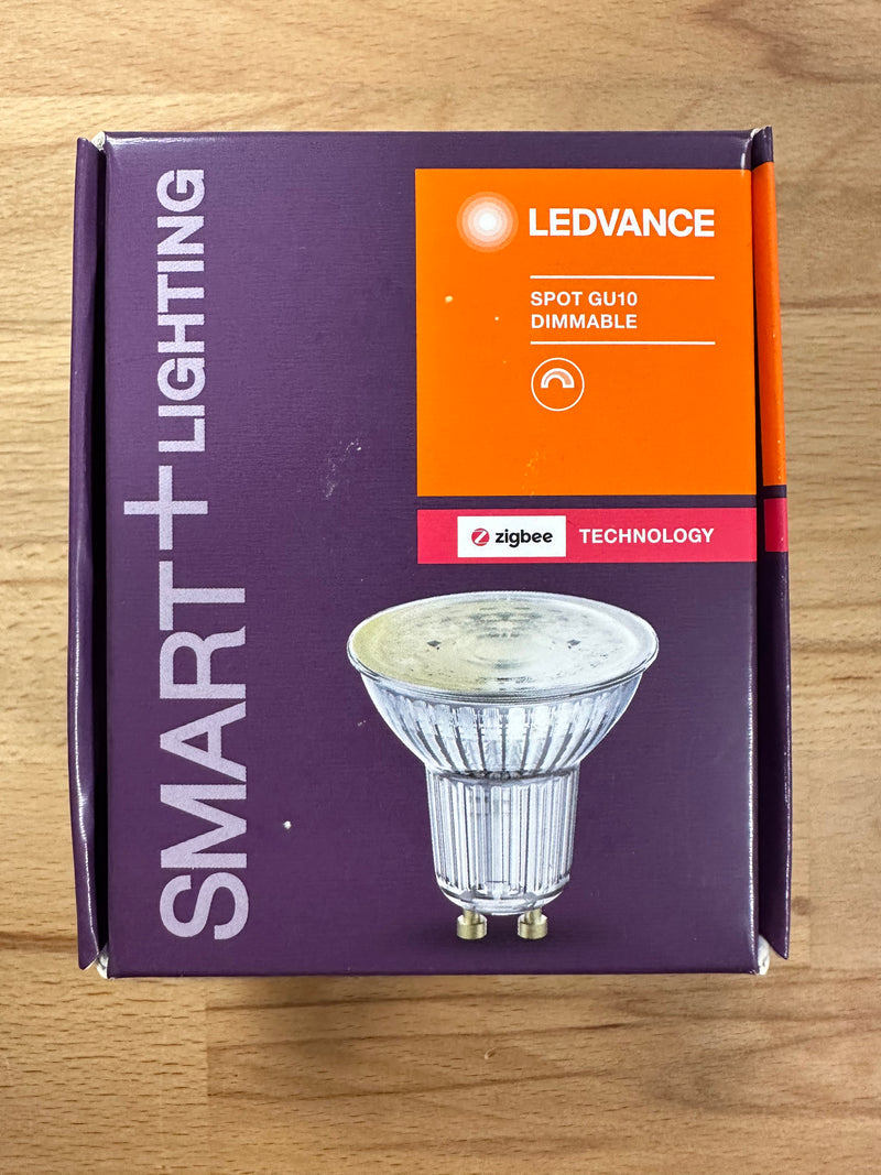 Ledvance Smart+ Zigbee GU10 Spot 4.5W 350lm 36D Warm White Dimmable - LED Spares