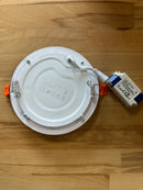 9W Super Slim LED Downlight 130mm Cut Out 3000K Warm White - LED Spares