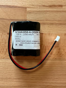 BSS3-AA-NICD-1050MA 3 Cell 1050mA/h NiCd Side By side Battery - 3/1AA1050-A-C010F-REV - LED Spares