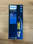 Philips MASTER LED E14 Candle Filament Clear 5.9W 806lm 922-927 Dim To Warm - Replaces 60W