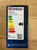 Philips MASTER LED E27 Ball Filament Clear 3.5W 470lm 922-927 Dim To Warm - Replaces 40W - LED Spares