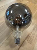 Osram Vintage 1906 LED E27 Globe Filament Smoke 5W 140lm 818 Extra Warm White Replaces 15W - LED Spares