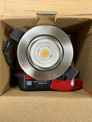 Ansell Prism Pro LED Fire Rated Satin Chrome IP20 LED Adjustable Downlight - Selectable 2700K / 3000K / 4000K / 6000K - LED Spares