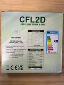 28W 2D Lamp - 3500K White - 4 Pin GR10q - CFL2D-28-4-835 - LED Spares