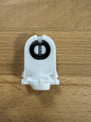 FLH/255P T8/T12 Tombstone Push Through Lampholder With Peg - LED Spares