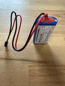 LBP2-SS-3.2V-2200MAH-2W-C009F 3.2V 2200mAh LiFePO4 2 Cell Side By Side 2 Wire Battery - LED Spares