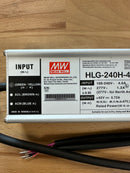 Mean Well HLG-240H-42B - 240.2W 42V 1-10V Dimmable IP67 C.V LED Driver - LED Spares