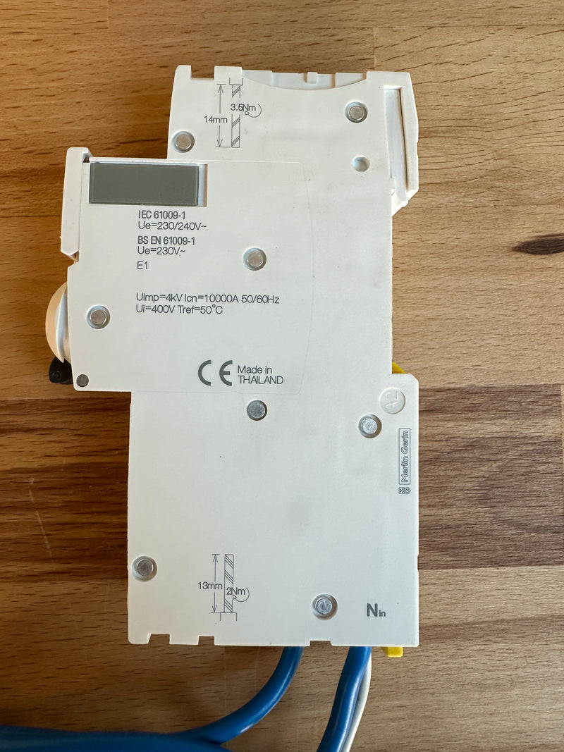 Schneider Electric A9D11832 iC60H RCBO 32A 30mA - LED Spares