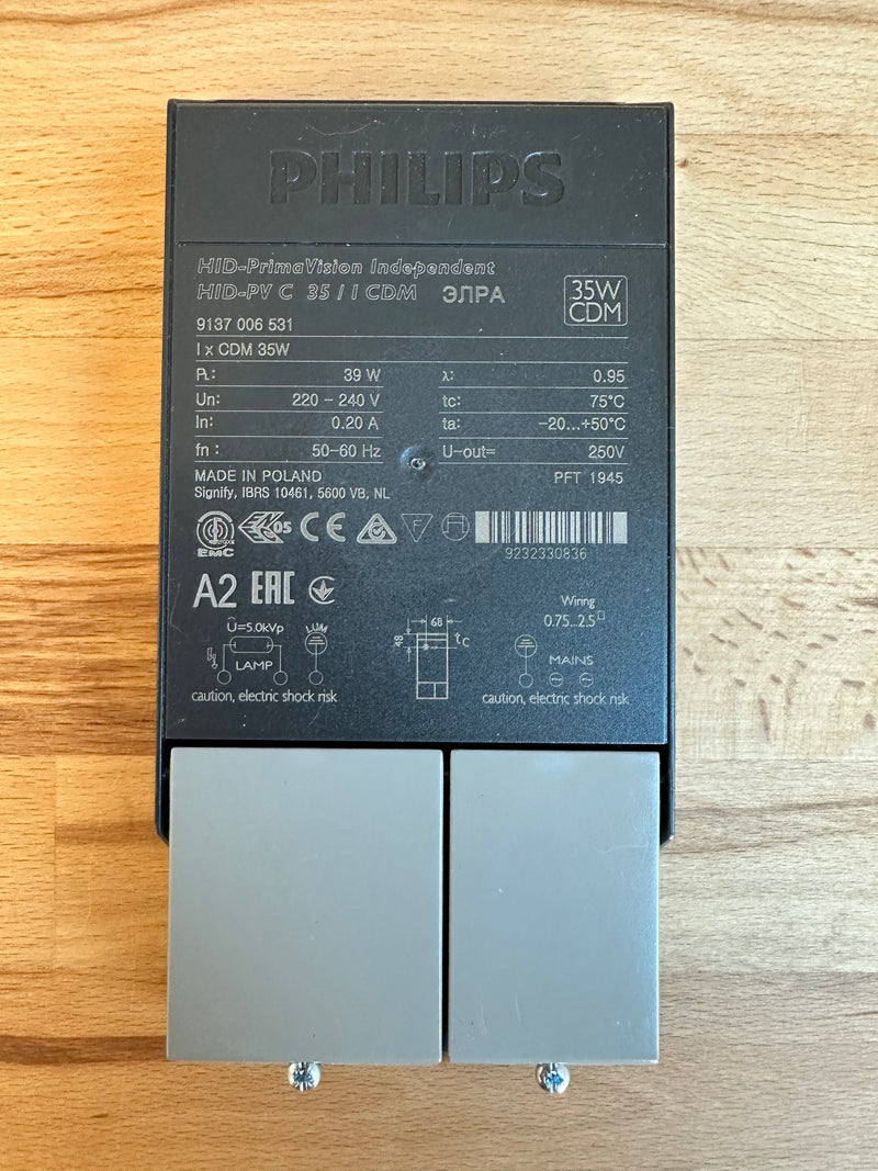 Philips HID-PV C 35 /I CDM 220-240V 50/60Hz - LED Spares