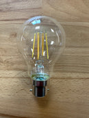 Philips 4W = 40W BC Classic 2700K Filament Clear GLS Light Bulb - 76868600