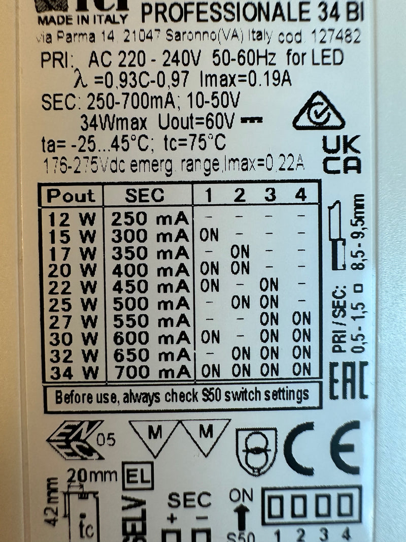 TCI 122218 SMART 32 BI - LED Spares