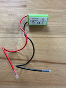 BTRI3-2.3AH-AA-NIMH-L 3.6V 2.3AH AA Slim Triangle Battery C/W Leads - LED Spares